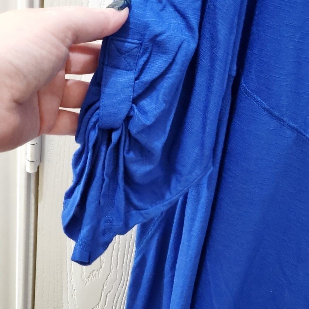 Catherines blue tunic length shirt 22/24 new!!!! - Picture 3 of 7